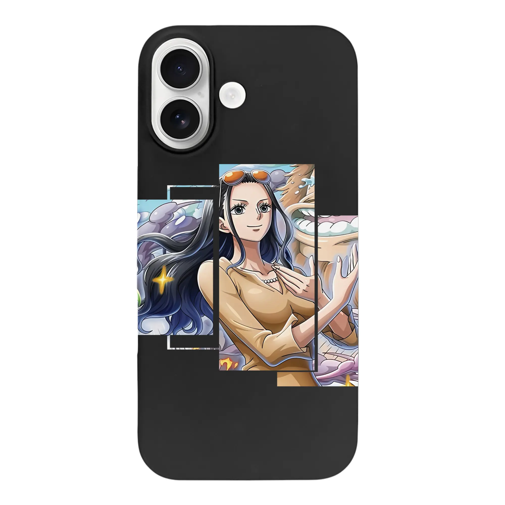 ワンピース グッズ ニコ・ロビン - iPhone 17 シリーズ シリコンケース 薄型 耐衝撃 指紋防止 ソフトタッチカバー 精密フィット 傷防止 保護ケース iPhone 17/17 Air/17 Pro/17 Pro Max 対応